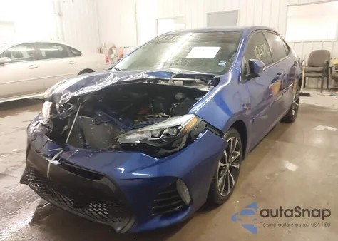 2018 Toyota Corolla Se z USA, uszkodzony, nr VIN 2T1BURHE2JC033946